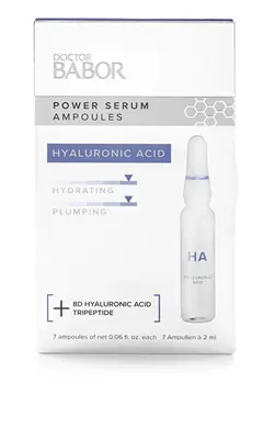 Babor Skin serum in vials with Hyaluronic Acid Power 7 x 2 ml