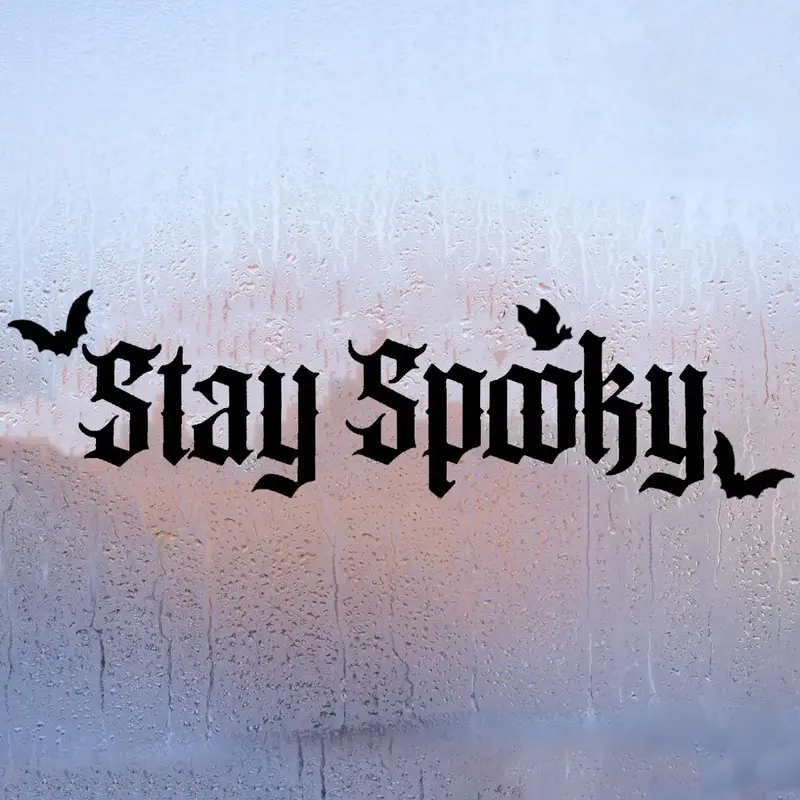 Letter Pattern Car Sticker, Gothic Style Car Decal, Reflective Waterproof Car Bumper Sticker, Car Exterior Decoration Accesso...