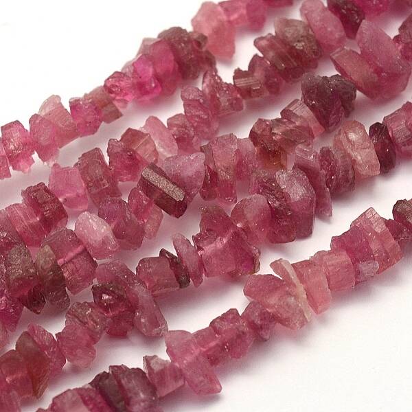 Rough Raw Natural Tourmaline Beads Strands