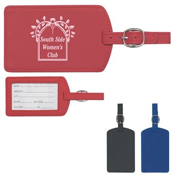 100 Customized Luggage Tag - PVC & Adjustable