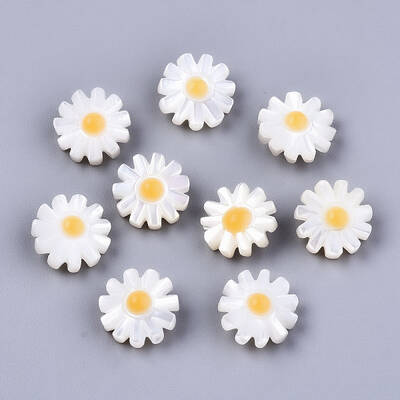 Natural White Shell Mother of Pearl Shell Beads
