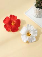 Boho Style Flower Design Hair Clips, Fashionable Hair Clips for Women & Girls, Minimalist Headwear Suitable for Thick Hair fo...