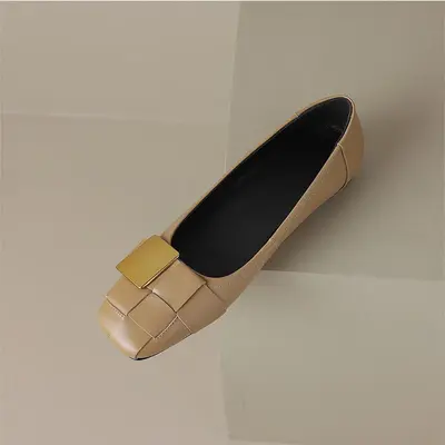 CHIKO Onesha Square Toe Block Heels Pumps Shoes