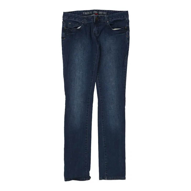 Dickies Jeans - 32W UK 8 Blue Cotton