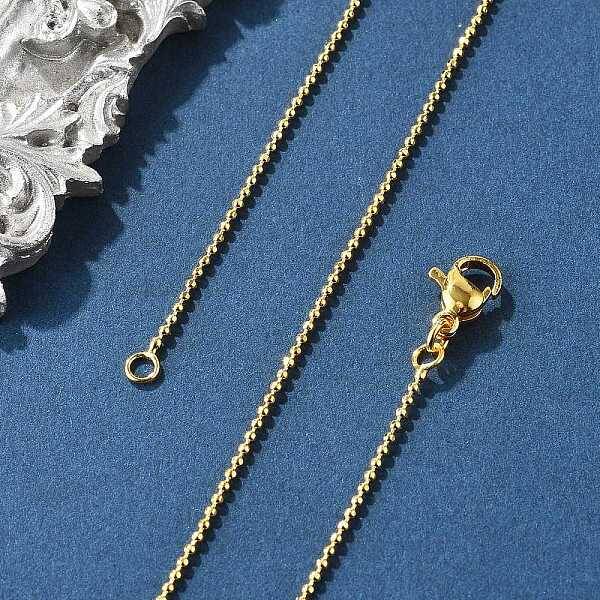 Brass Ball Chain Necklaces