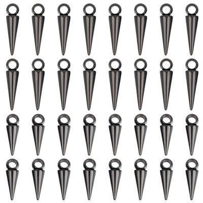 32Pcs 2 Style Stainless Steel Pendants
