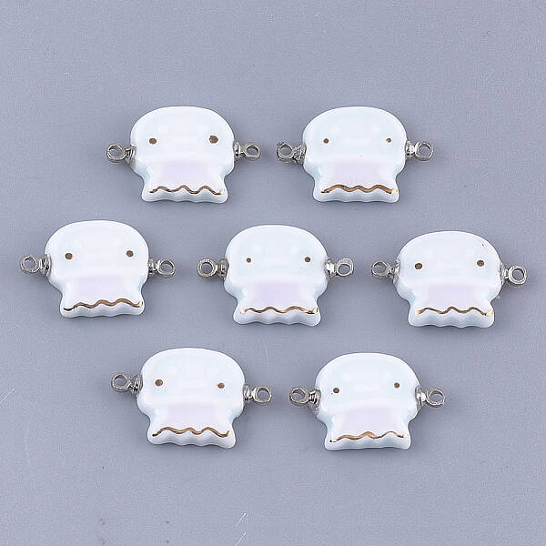 Handmade Porcelain Links connectors