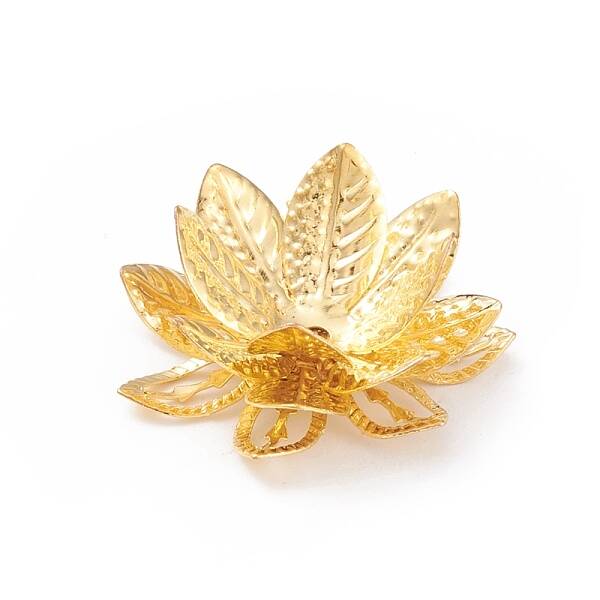 Electroplated Iron Bead Cap