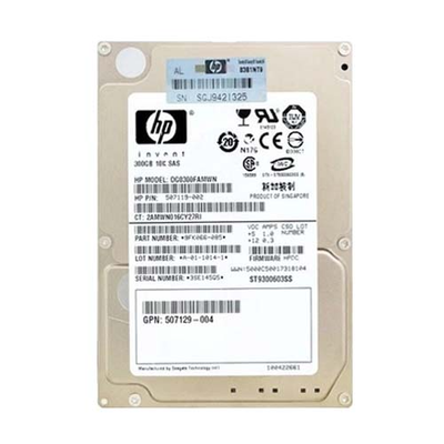 DG0300FAMWN HP 300GB 6Gb/s SAS 10000 2.5-inch Hard Drive
