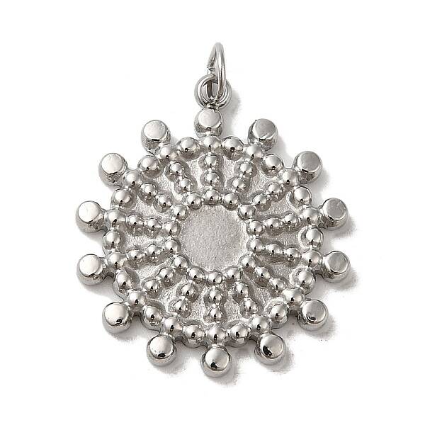 Non-Tarnish 304 Stainless Steel Pendant Cabochon Settings