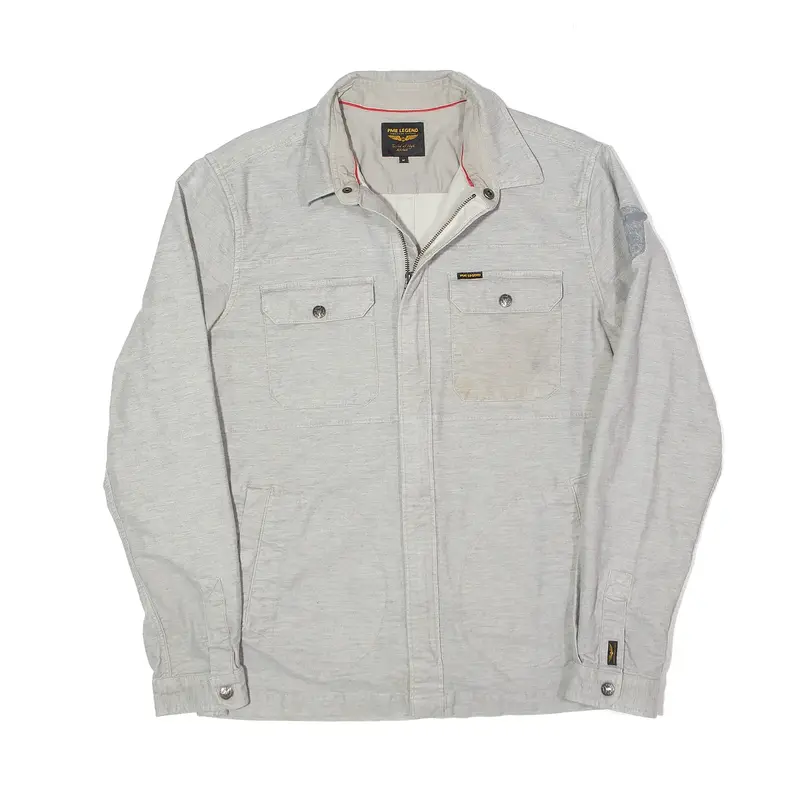 PME LEGEND Lightweight Stretch Chore Jacket Grey Mens M
