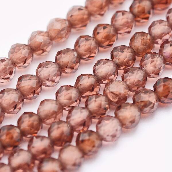 Natural Garnet Beads Strands