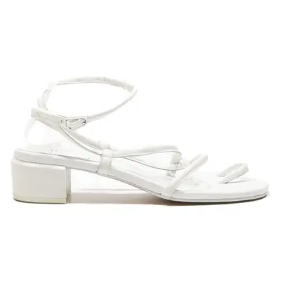 VAGABOND Strappy Sandals White Leather Womens UK 8