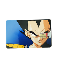 Vegeta eye debit card sticker Decor Decorative