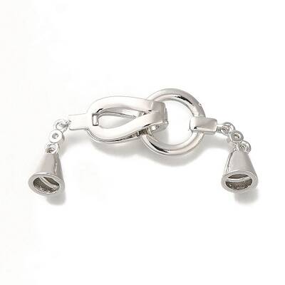 Brass Fold Over Clasps