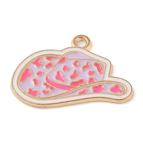 Golden Plated Alloy Eanaml Pendants