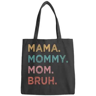 Mama Mommy Mom Bruh Bags, Retro Vintage Mama Bags, Mothers Day Bags Gift