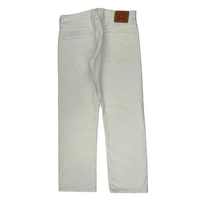 Levis Jeans - 33W 31L White Cotton