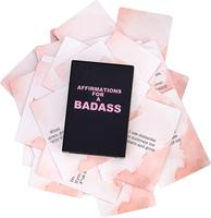 Badass Affirmation Cards - Daily Motivational and Inspirational Cards for Women