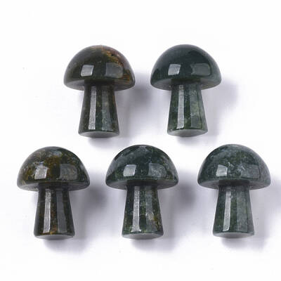 Natural Moss Agate GuaSha Stone