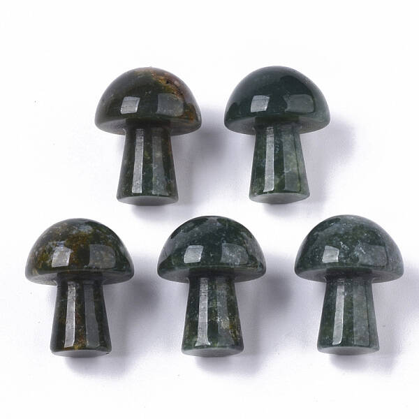 Natural Moss Agate GuaSha Stone