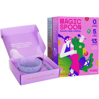 Magic Spoon Fruity + Cocoa & Bowl and Spoon Set - 2 boxes, 1 bowl and spoon set