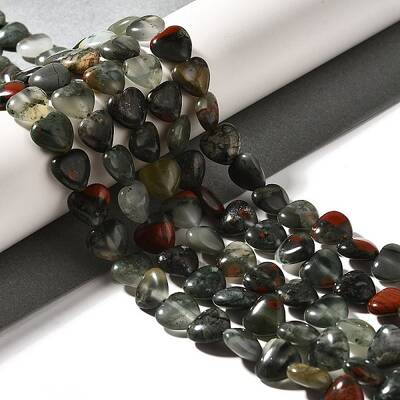 Natural African Bloodstone Beads Strands