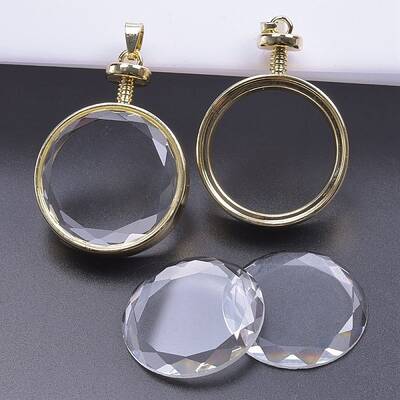Alloy Locket Pendants