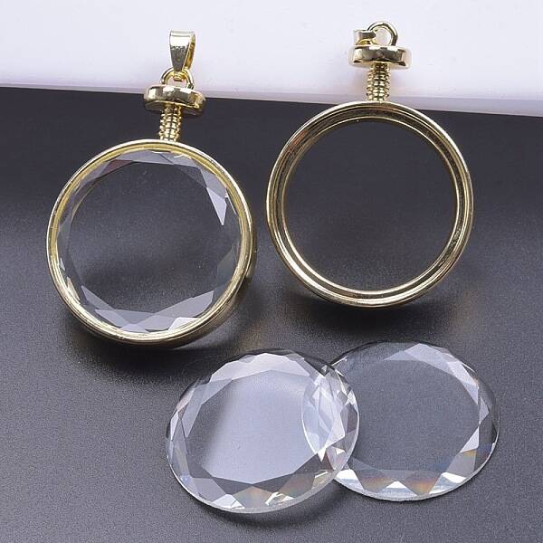 Alloy Locket Pendants