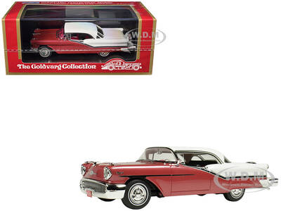 1957 Oldsmobile Starfire Royal Glow Red and Alcan White Limited Edition to 200 pieces Worldwide 1/43 Model Car by Goldvarg Co...