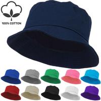 Summer Bucket Hat Cap Cotton Fishing Boonie Brim visor Sun Safari Camping Hats Outdoor fathersdaygifts