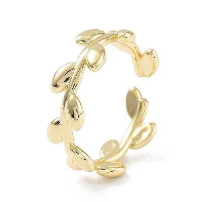 Brass Open Cuff Rings for Women