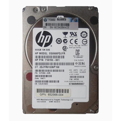 652566-004 HP 900GB 6Gb/s SAS 10000 2.5-inch Hard Drive