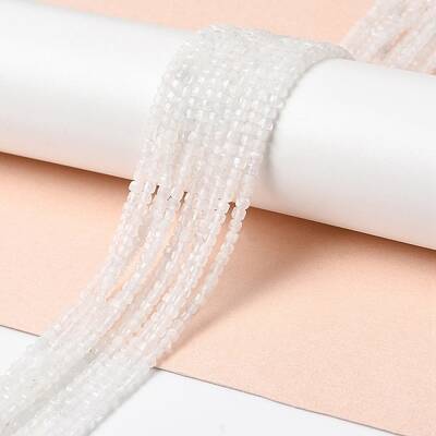 Natural Rainbow Moonstone Beads Strands
