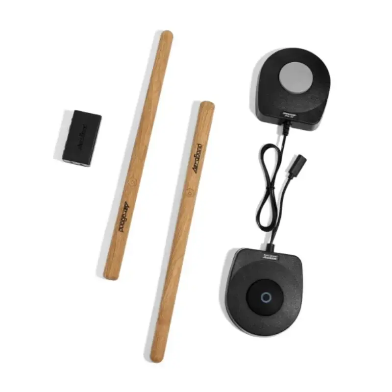 Aeroband Portable Pocket Drum Kit, 1 Set Electric Drum Kit, Electronic Drum Kit with Accessories, Electric Drums, Percussion ...