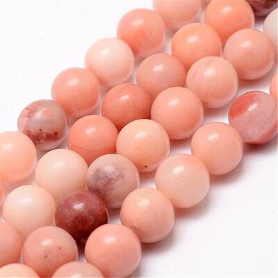 Natural Pink Aventurine Beads Strands