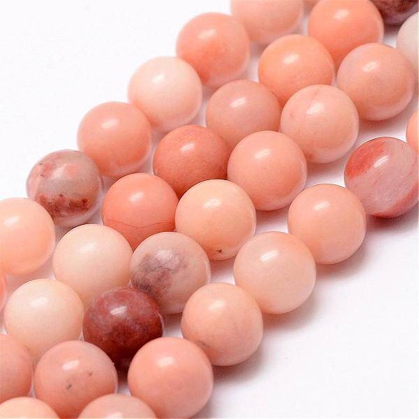 Natural Pink Aventurine Beads Strands