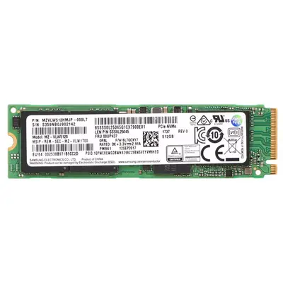00UP437 Lenovo 512GB Triple-Level Cell PCI Express NVMe 3.0 x4 M.2 2280 Solid State Drive