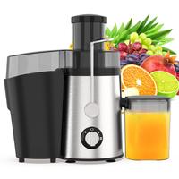 FathersDayGift 800W Juicer Machine with Wide Chute, Dual Speeds Centrifugal Extractor Machines for Fruits & Veggies, Easy to ...