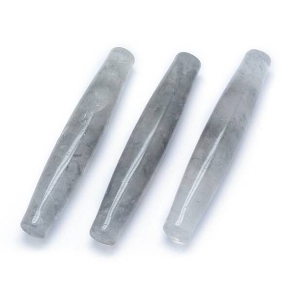 Natural Cloudy Quartz Beads
