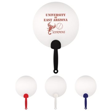 250 Custom Plastic Hand Fan