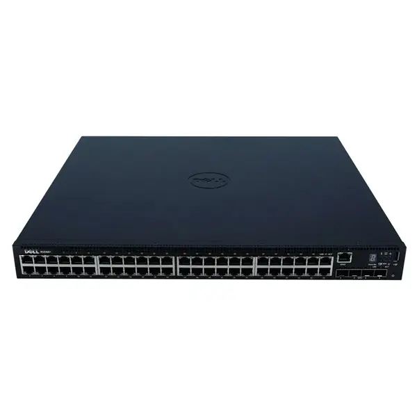 HP2CV Dell N1548p Series 48-Ports 10/100/1000Base-T RJ-45 4-Ports 10GBase-X SFP+ Layer 2 Managed Rack-mountable 1U Gigabit E...