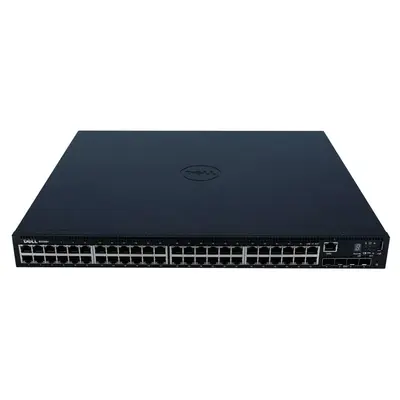 Dell HP2CV | EMC PowerSwitch N1500 Series N1548P 48 x 10/100/1000Base-T RJ-45 PoE+ and 4 x 10GbE SFP+ Ports Layer 3 Managed G...