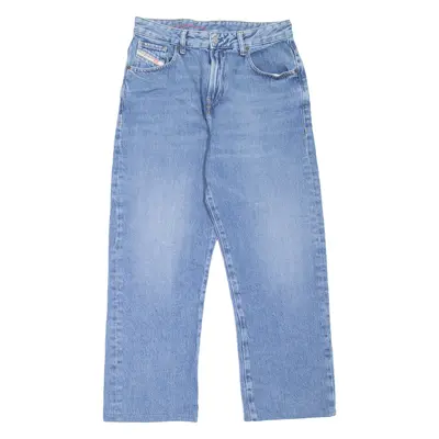 DIESEL Mens Jeans Blue Regular Straight Stone Wash W30 L25