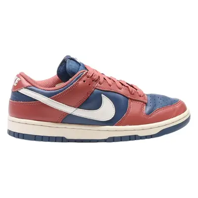 NIKE Dunk 2022 Sneaker Trainers Red Leather Womens UK 6