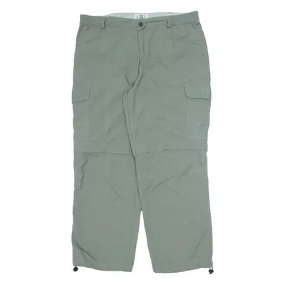MAUL Outdoor Trousers Green Regular Straight Womens W34 L28