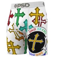 PSD Men's Global Boxer Brief - Standard Length 7 Inch Inseam, Soft and Breathable Poly Blend Fabric Menswear Stretch