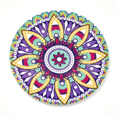 Printed Wooden Big Pendants
