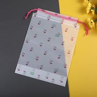 Wig Storage Bags Adjustable Wig Bag with Drawstring Portable for keep from Dirt Dust, Clear Plastic Bags for Packaging(Color ...