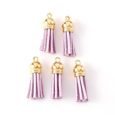 Faux Suede Tassel Pendant Decorations